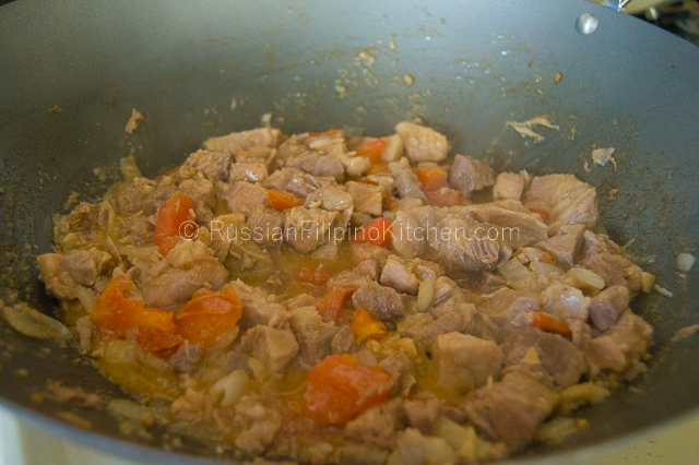 Pork Binagoongan (Pork With Salted Shrimp Paste) 09