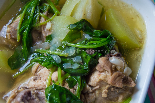 Tinolang Manok (Filipino-style Chicken Soup)